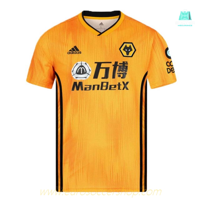 2019-2020 Wolves Home Football Shirt (RAUL 9)