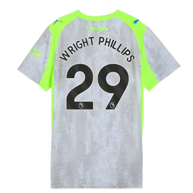2025-2026 Man City Third Shirt (Womens) (Wright Phillips 29)
