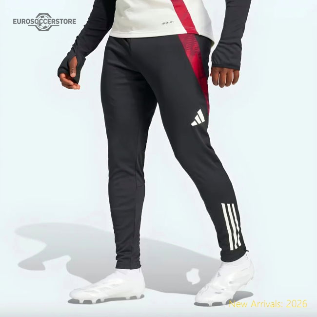 Top-Grade Classic Training Pants Black Performance 2025 Man Utd