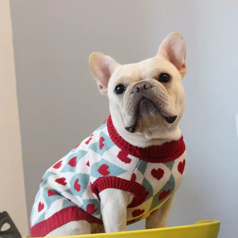 French Bulldog French Bulldog Knit Sweater – Soft Sleeveless Pullover