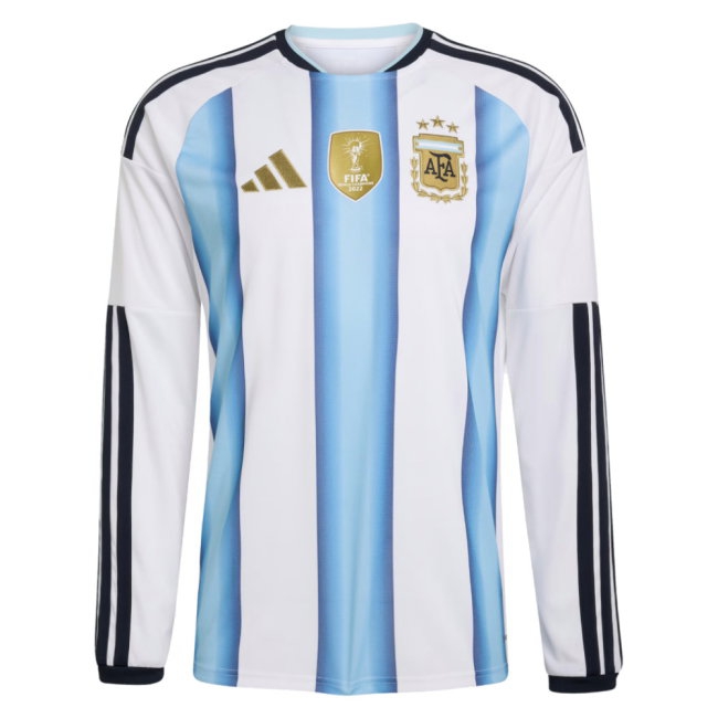 [HP] 2026-2027 Argentina Long Sleeve Home Shirt (Your Name)