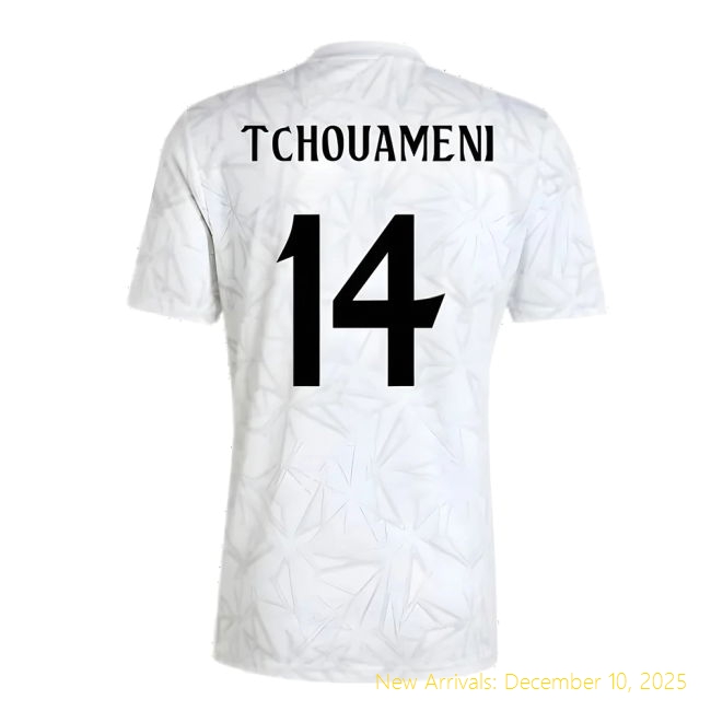 2024-2025 Real Madrid Home Shirt - Premium Football (Tchouameni 14) -...