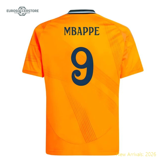 Durable Football Team Kids Mbappe Jersey 2024-2025 Moisture-wicking