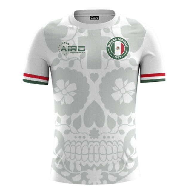2025-2026 Mexico Away Concept Football Shirt (Your Name) -Kids