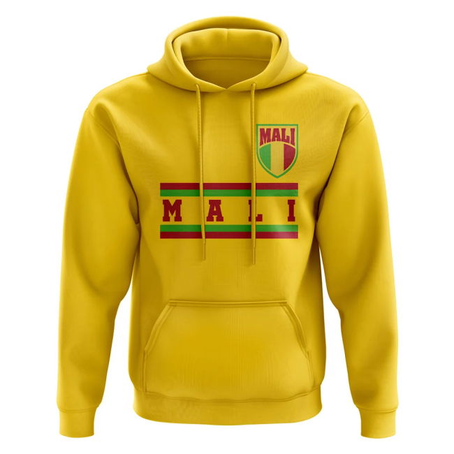 Exclusive-Design Mali Core Football Country Hoody (Yellow)