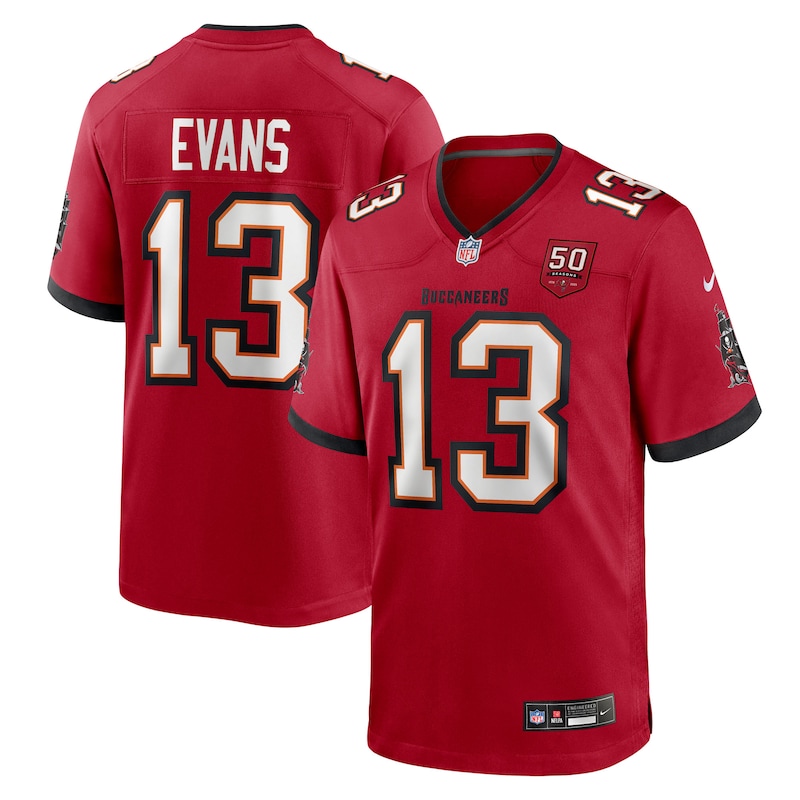 None Mike Evans TB Buccaneers Sleek Great Value Jersey Game Day Wear