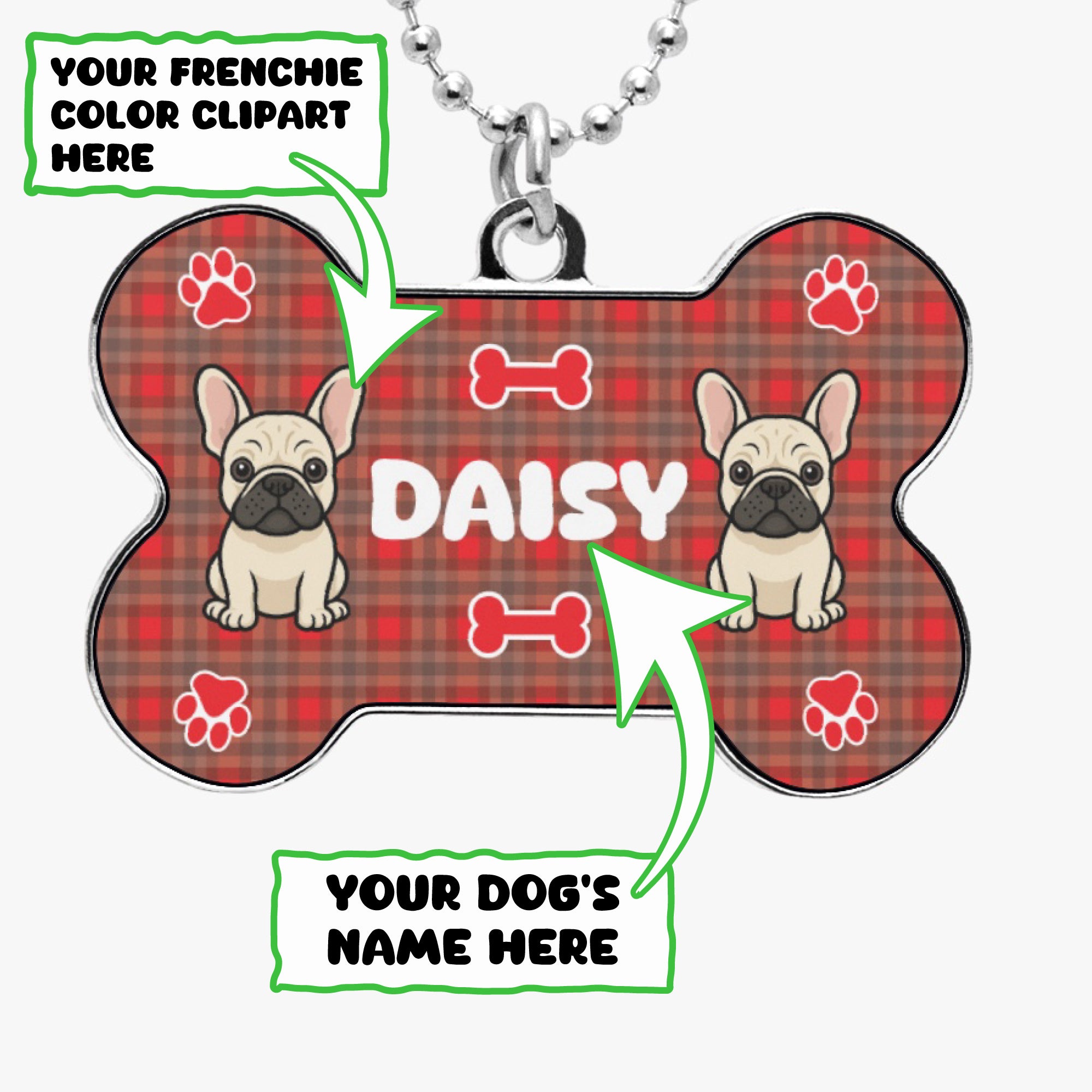 - Durable Necklace For Frenchie Moms Dog Supplies | Vet-recommended