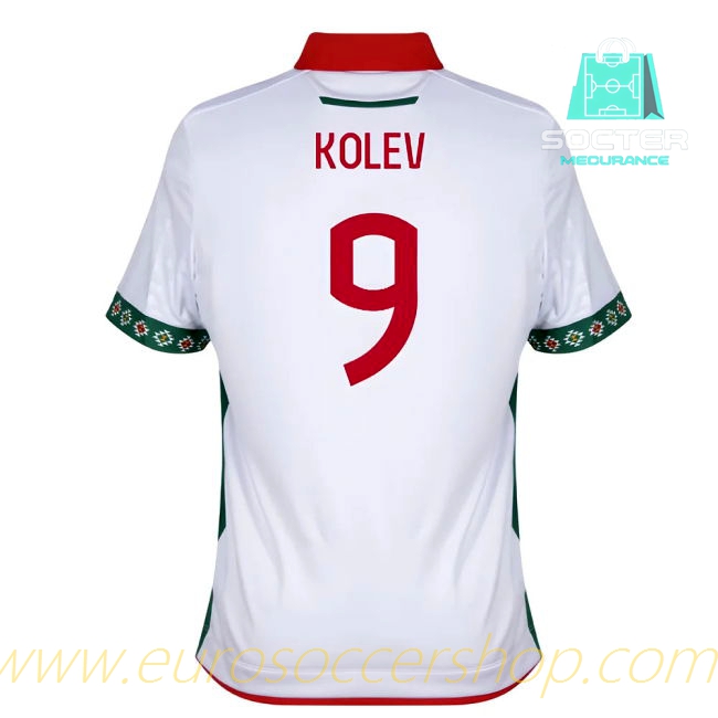 2025-26 Edition Bulgaria Home Football Shirt (Kolev 9)