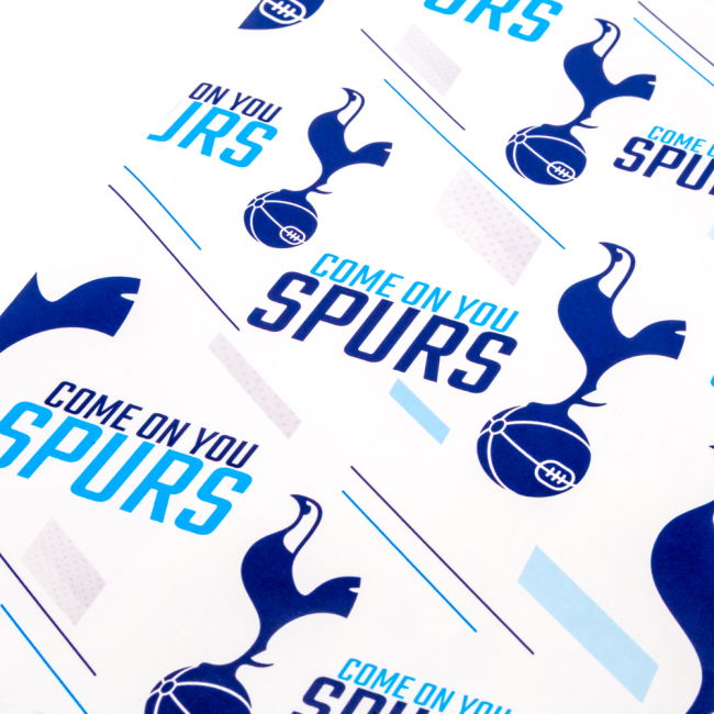 Tottenham Hotspur FC Text Gift Wrap (Fan Favorite)