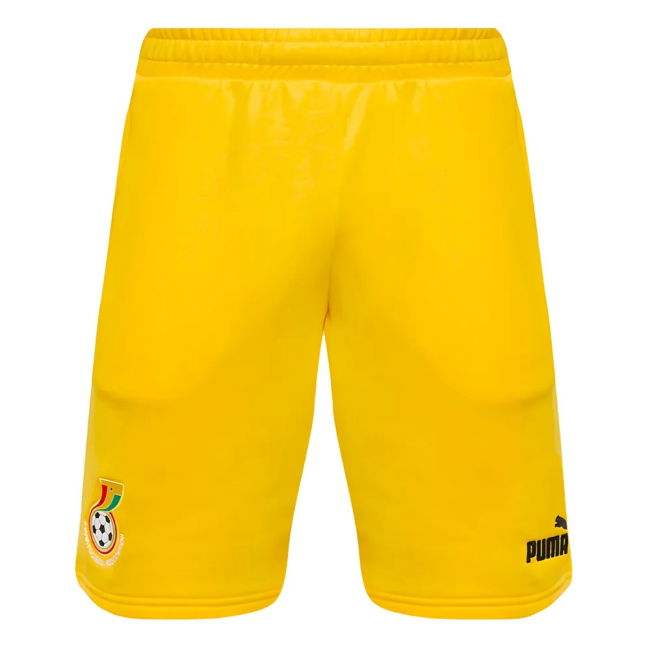 2023-2024 Ghana FtblCulture Shorts (Yellow)