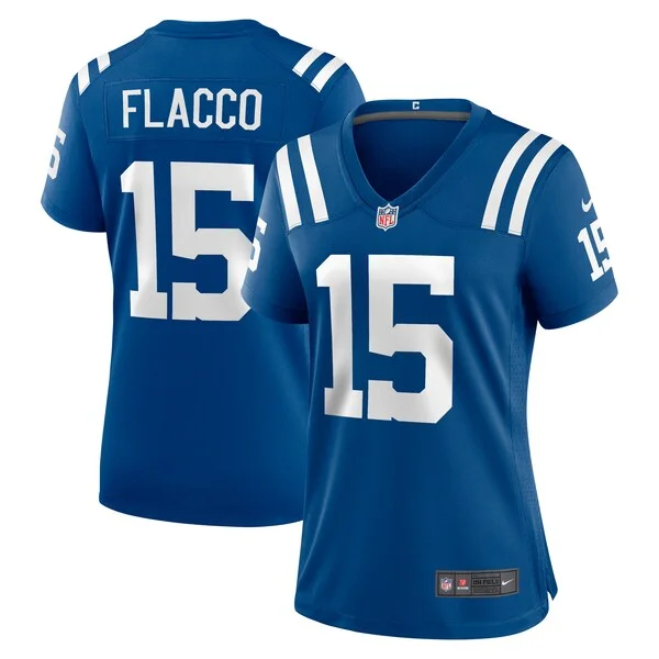 None Joe Flacco Game Jersey - Royal | NFL Player Jersey | NFL Football