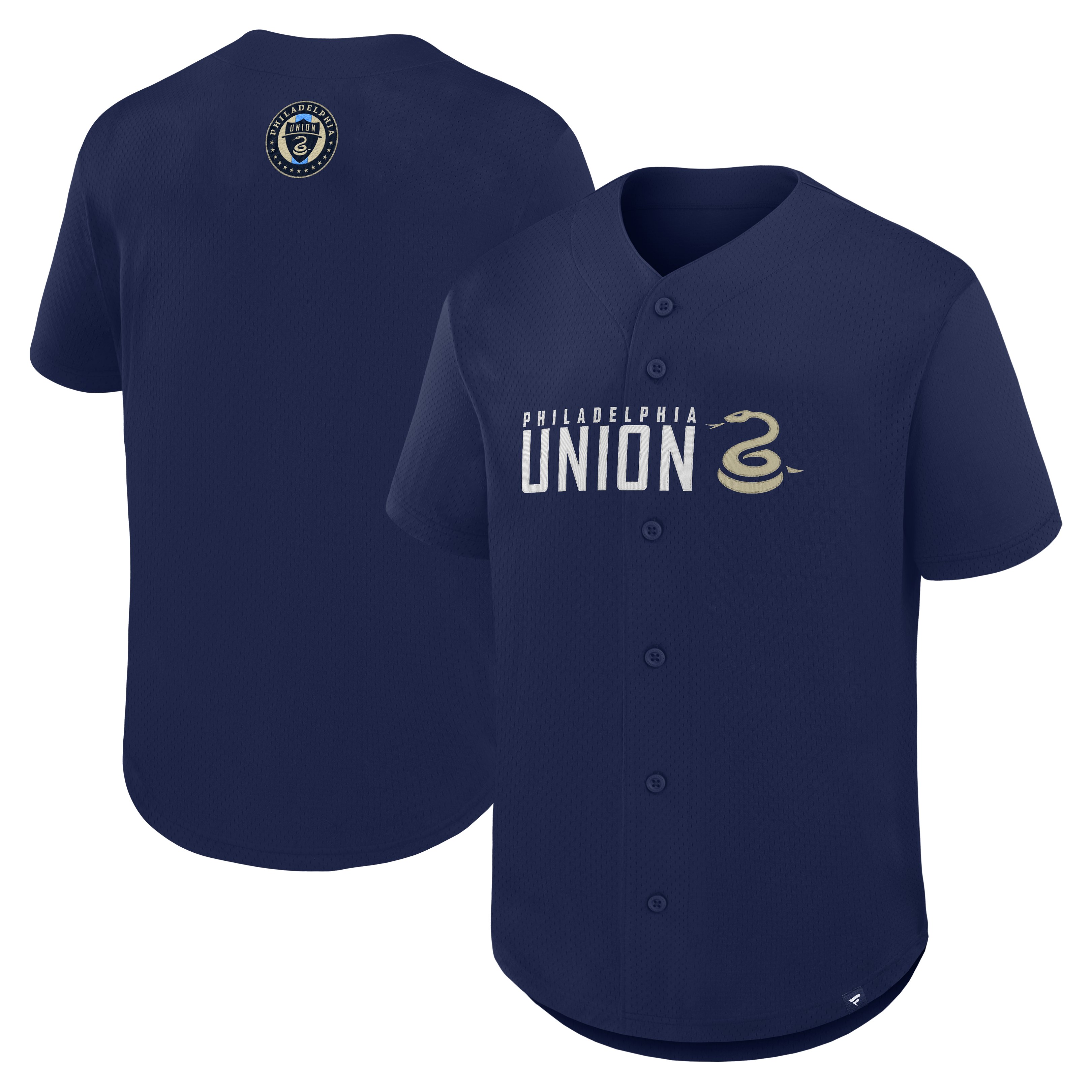 [LK] Women's Philadelphia Union Maximum Intensity Button-Up Jersey? - Navy
