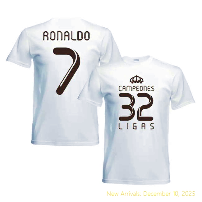 Real Madrid T-shirt - Featuring Ronaldo - Fan Gear - Elite Performance