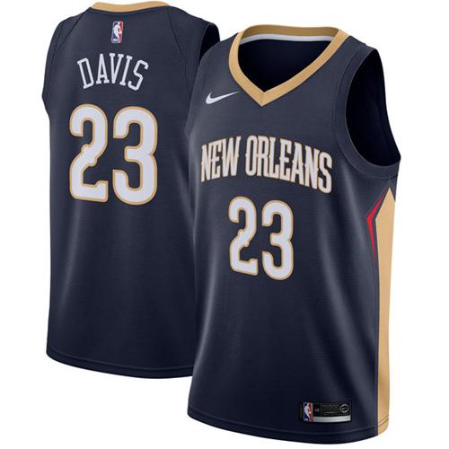 Nike Anthony Davis #23 Pelicans Jersey - Polyester Basketball Jersey