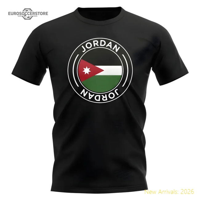 Top-grade Jordan Football Badge T-shirt (black) - Reasonable Price