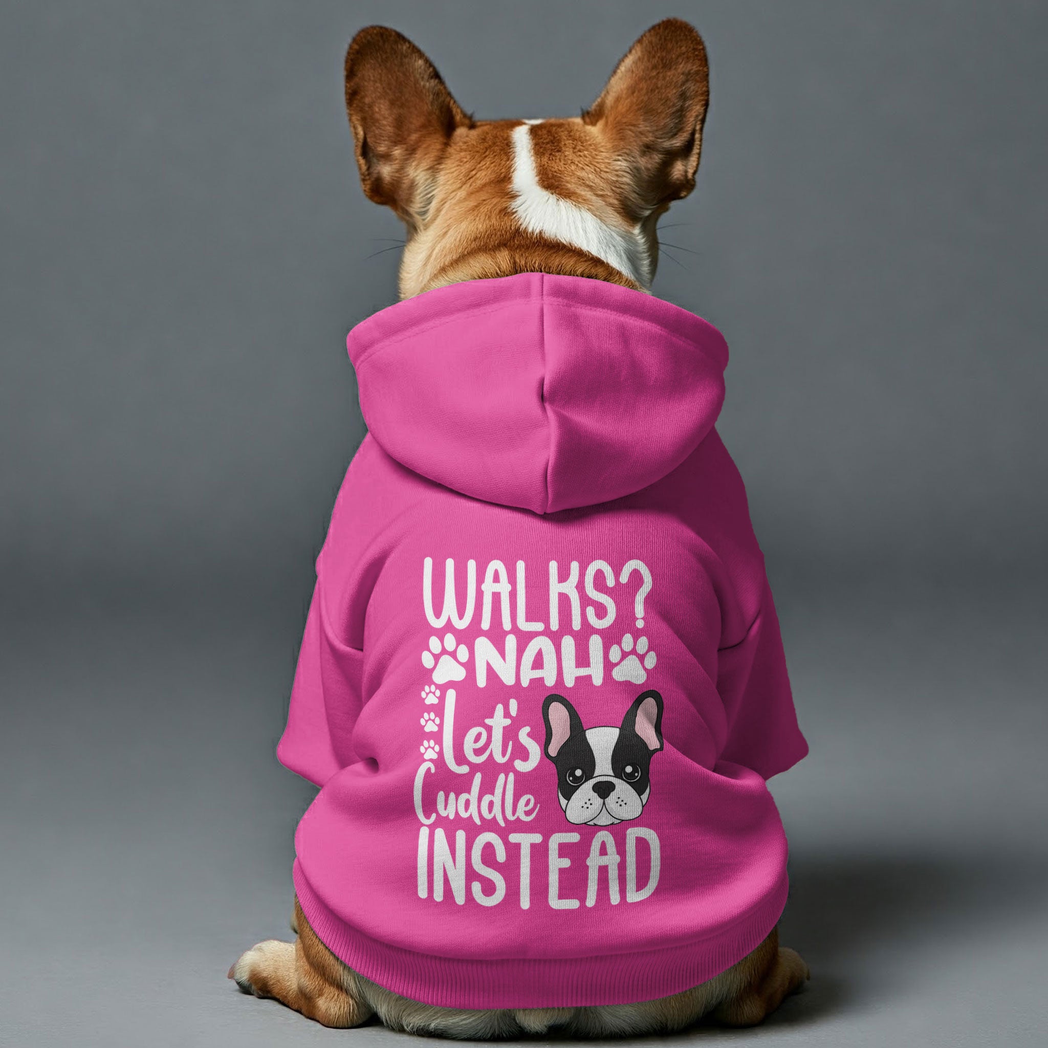 French Bulldog Walks? Nah. Let’s Cuddle Instead Personalized French