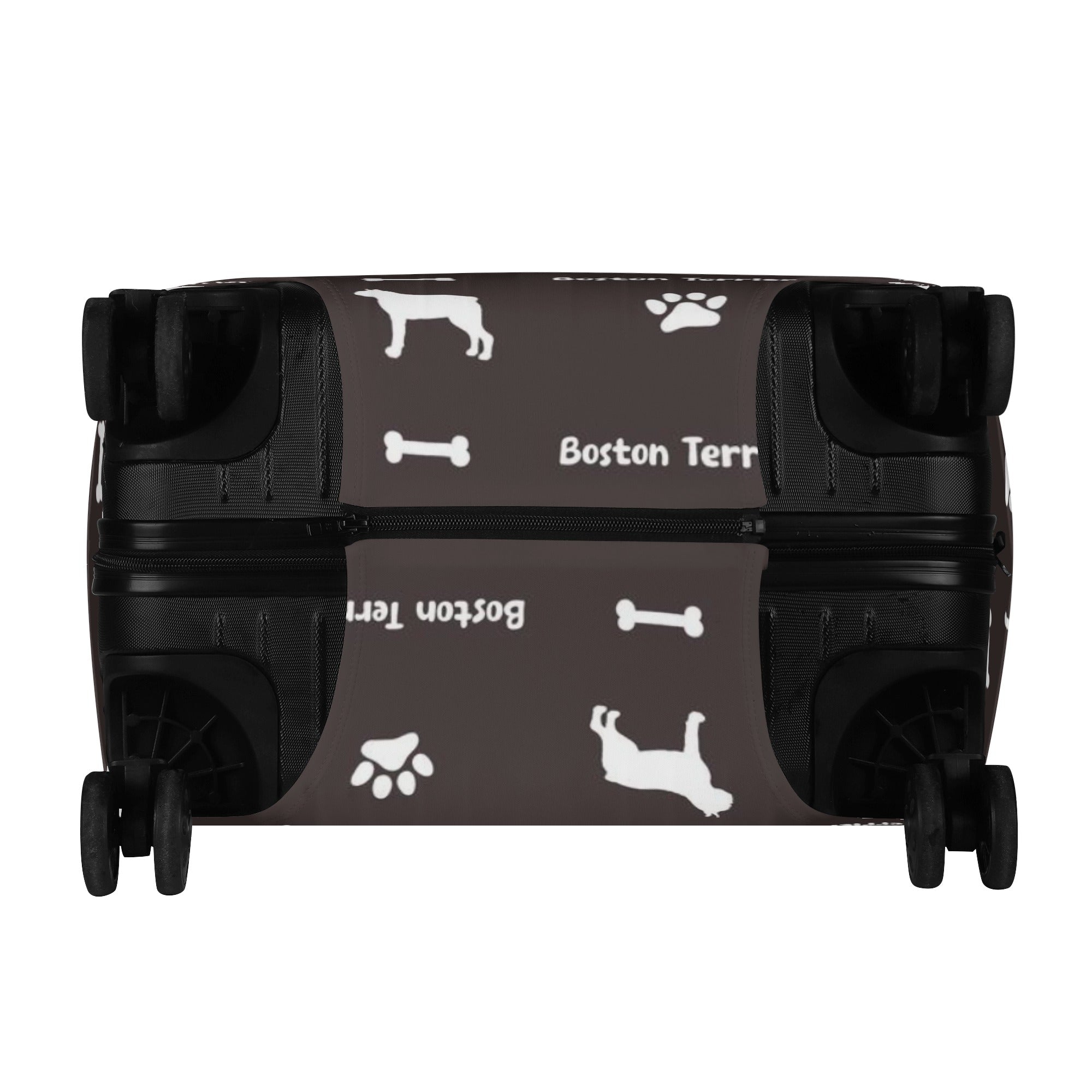 Fashion-Forward Rosie - Luggage Cover For Boston Terrier Lovers for S...