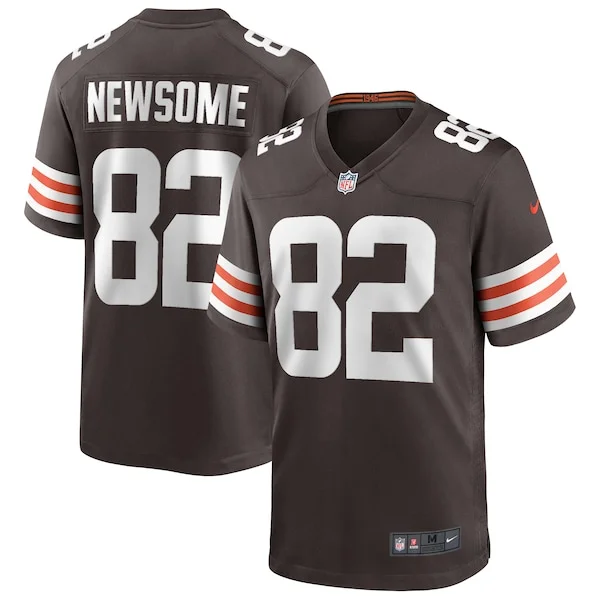 None Ozzie Newsome Game Jersey - Brown | NFL Player Jersey | NFL Footb