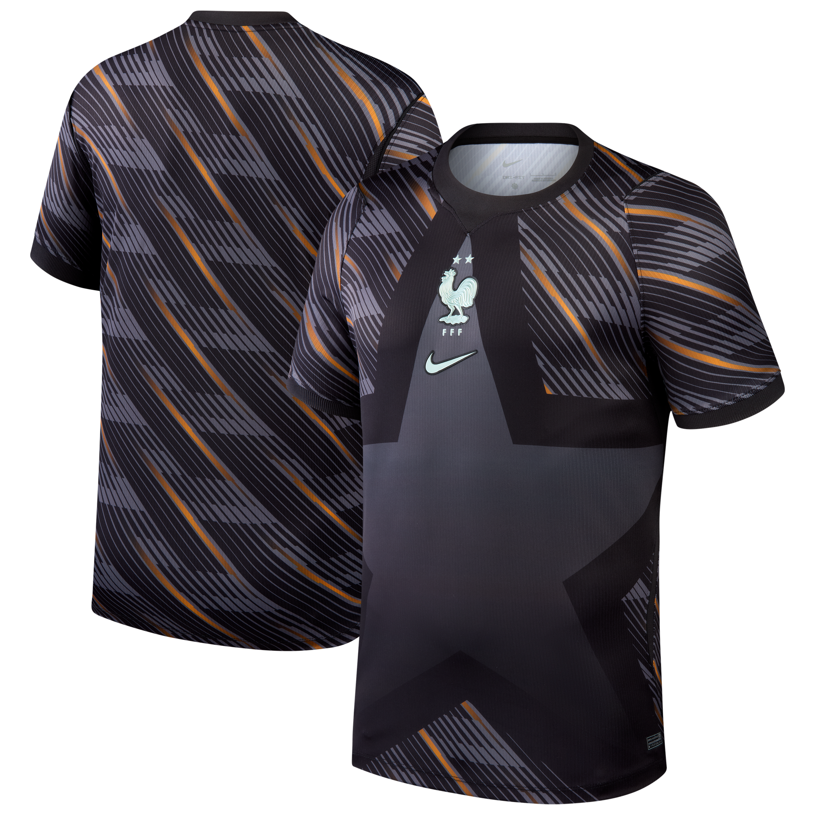 [SJH] France National Team Men's 2026 Goalkeeper Stadium Replica Jersey - Gray