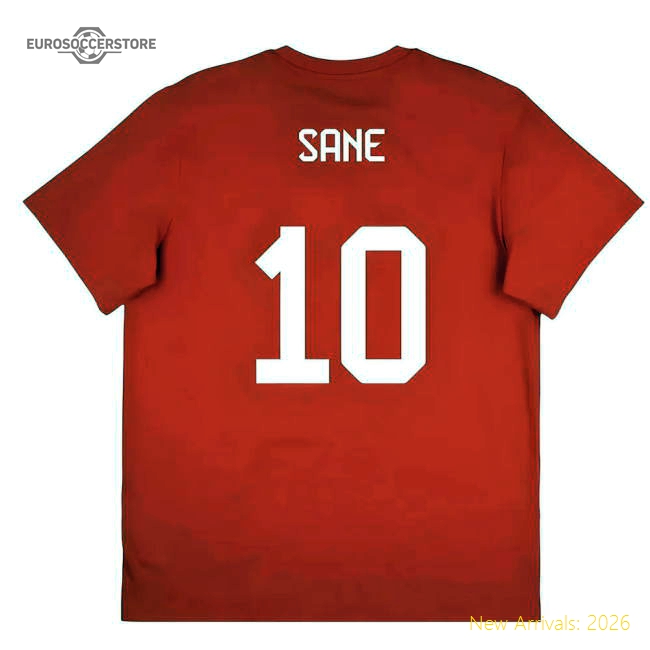 2025-2026 Bayern Munich Seasonal Graphic Tee (red) (sane 10)