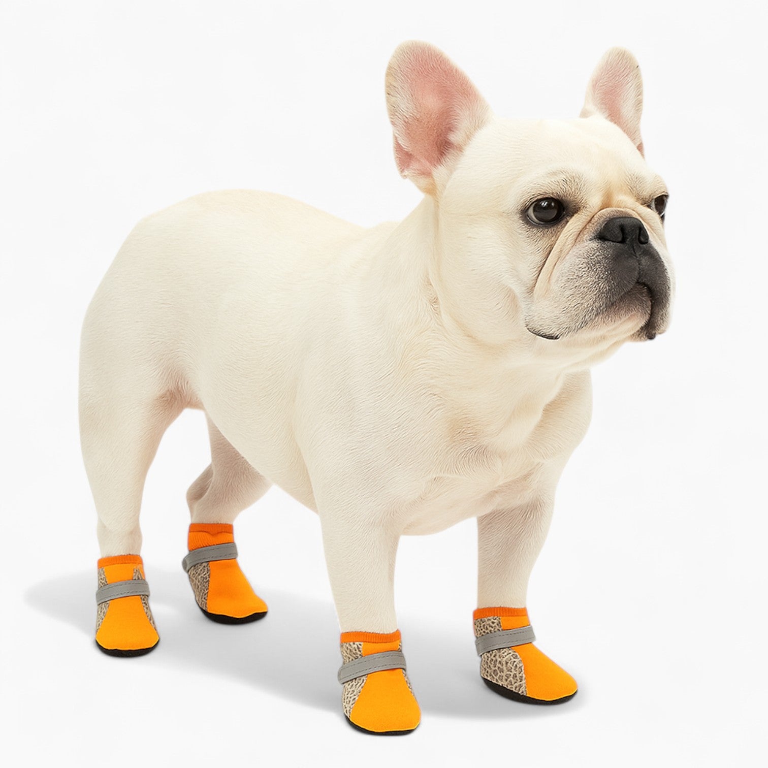 French Bulldog Stickpaw Frenchie Boots – Breathable Non Slip Shoes With