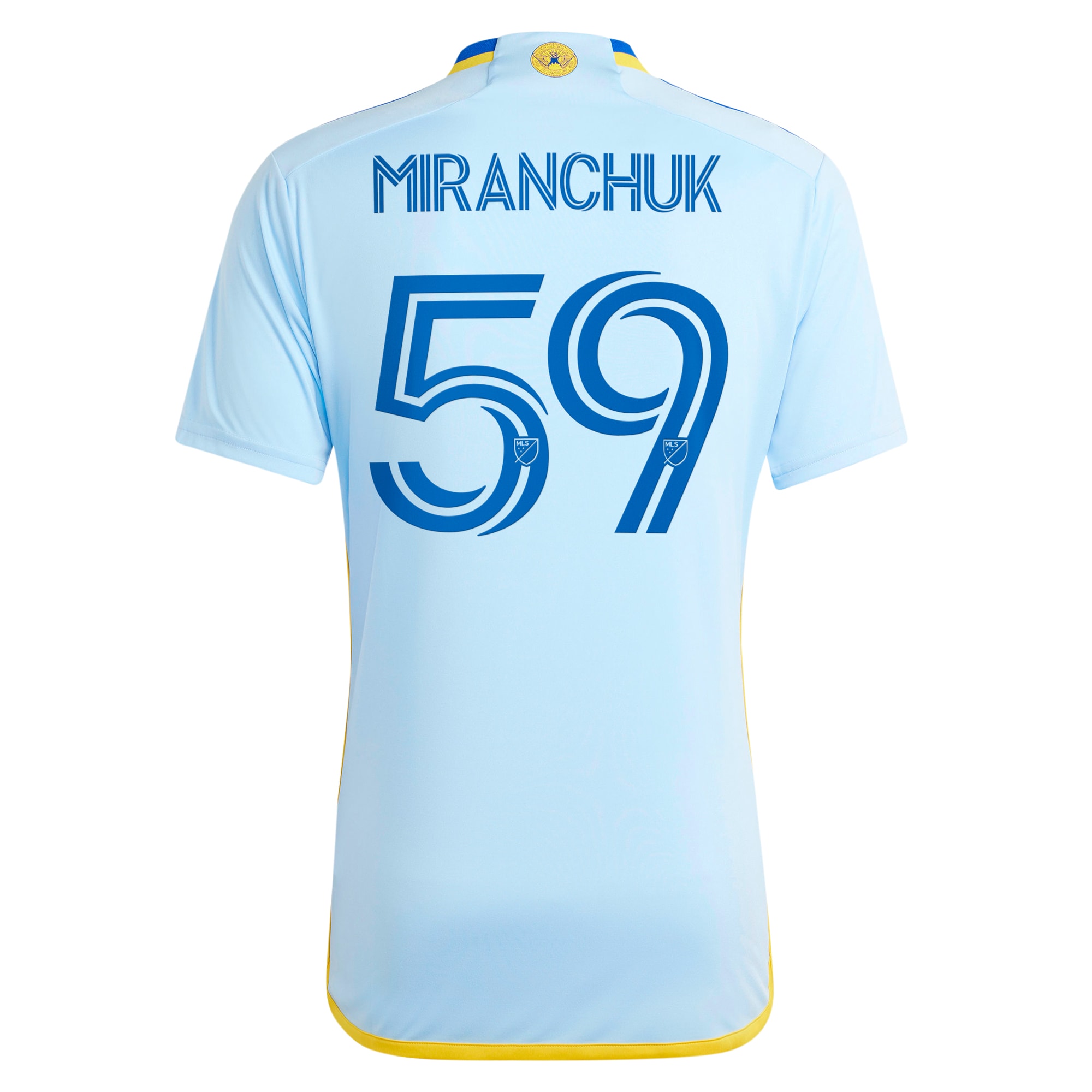 [SJH] Aleksei Miranchuk Atlanta United FC 2024 The Resurgens Kit Replica Player Jersey - Light Blue