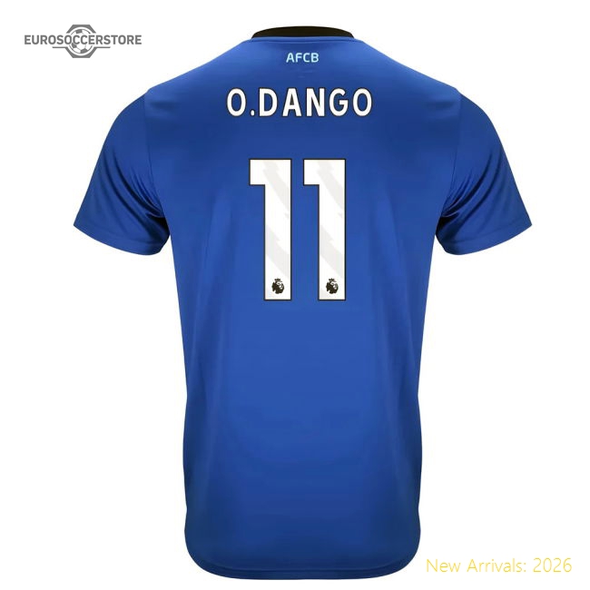 2025-2026 Bournemouth Away Top-tier Jersey O.dango Advanced Textile