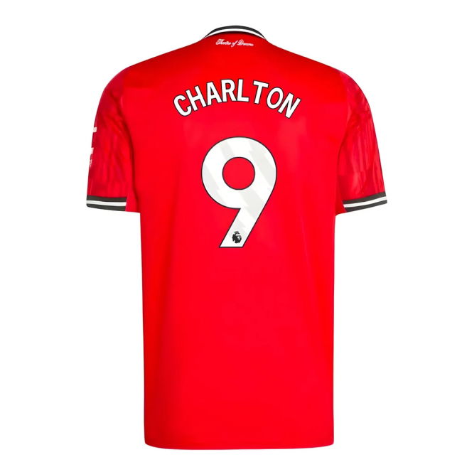 Man Utd 2025-20 Home Football Kit Charlton 9 L M S