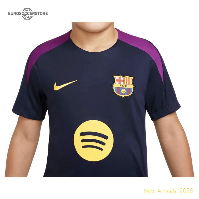 2025-2026 Barca Strike Training Shirt (purple) - Kids - Cost-effective