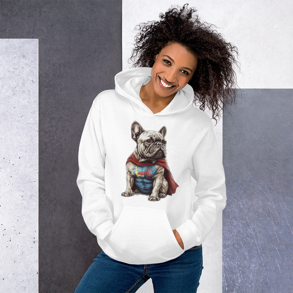 French Bulldog Frenchie Love Unisex Hoodie Comfortable Chic Attire For