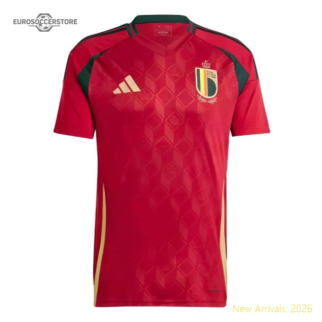 Belgium 2024-2025 Home Jersey - Genuine Lightweight Comfort