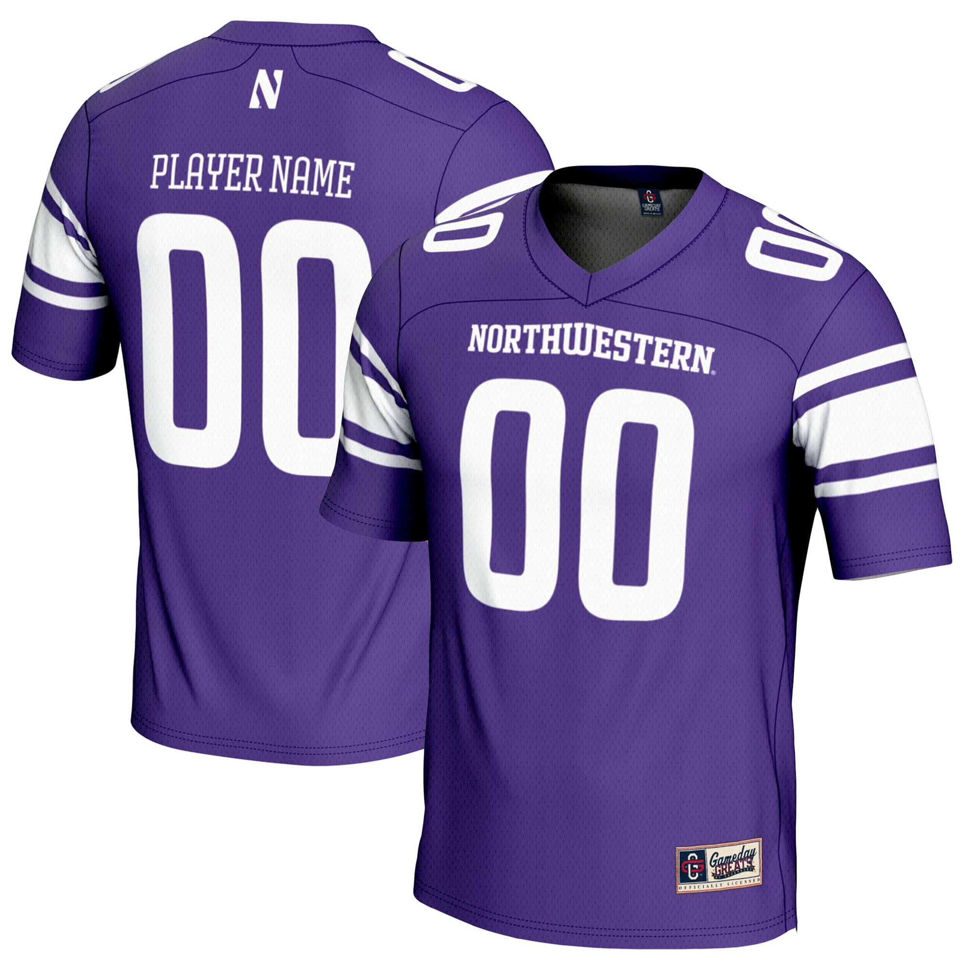 Northwestern Wildcats GameDay Greats NIL Pick-A-Player 2026/2027 Football Jersey - Purple