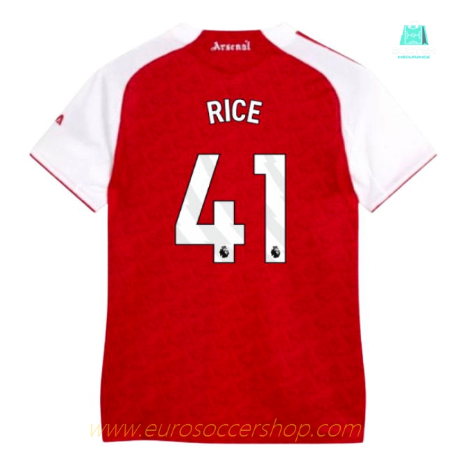 2025-2026 Arsenal Authentic Home Shirt (Womens) (Rice 41)