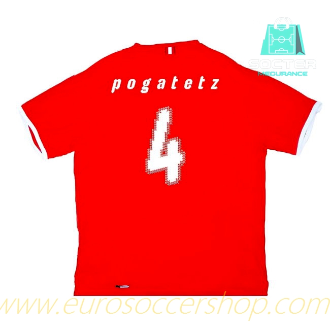 Austria Home Football Shirt (Pogatetz 4)