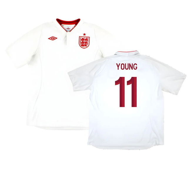 England 2012-13 Home (XXXL) (Very Good) (Young 11)