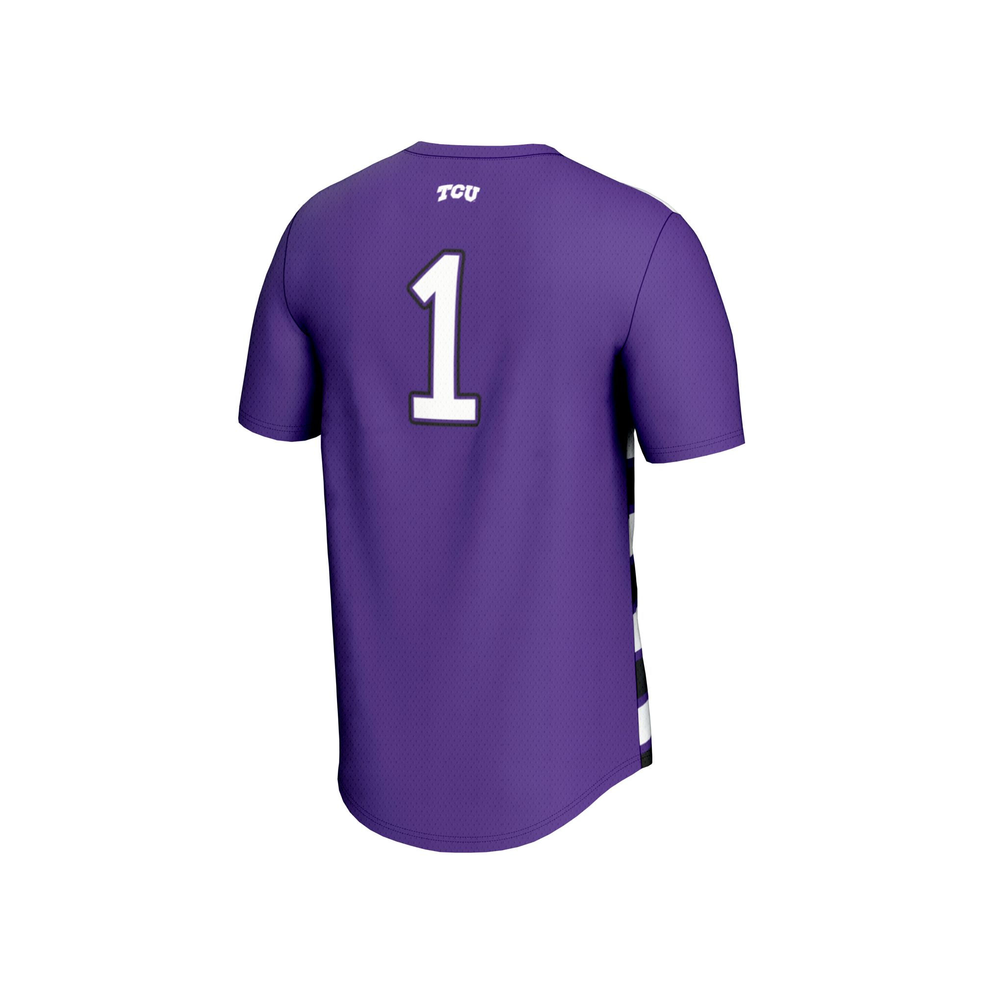 [LK] TCU Horned Frogs GameDay Greats Youth Lightweight Soccer Fashion Jersey - Purple