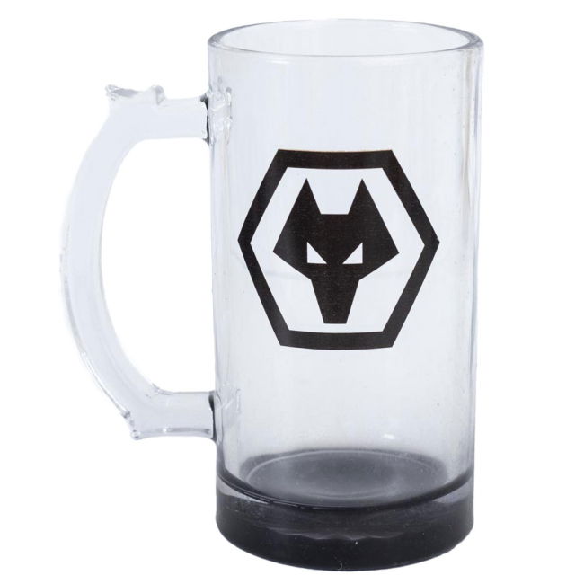 Men's Wolverhampton Wanderers FC Stein Glass Tankard