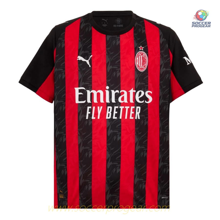AC Milan Home Soccer Shirt 2025/26 Collection Walker
