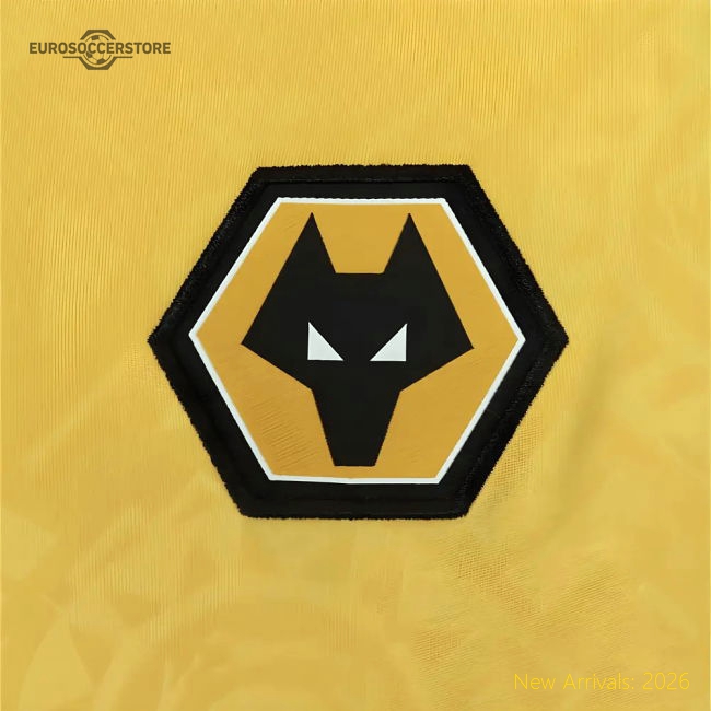 2025-2026 Wolves Long Sleeve Home Shirt