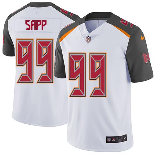 Official NFL Tampa Bay Buccaneers #99 Warren Sapp White Limited Jersey