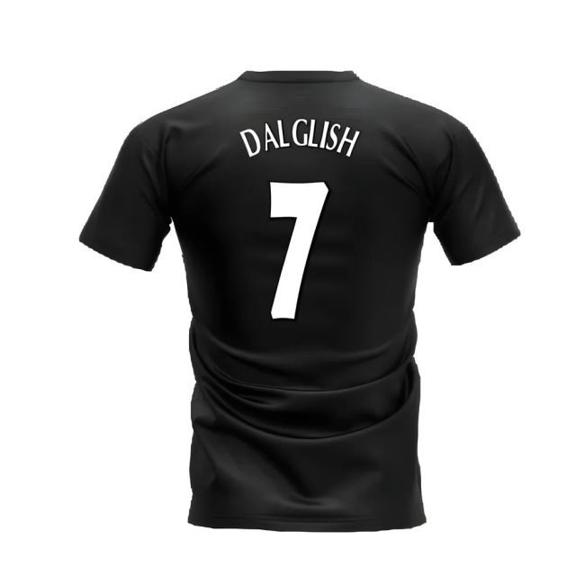2000-2001 Liverpool Shirt (Black) (DALGLISH 7) (Black) | Best Value