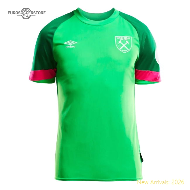 Top-grade 2023-2024 West Ham Home Goalkeeper Shirt (green) - Kids