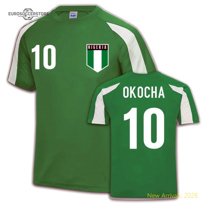 African Champions Sports Training Jersey (jay Jay Okocha 10)