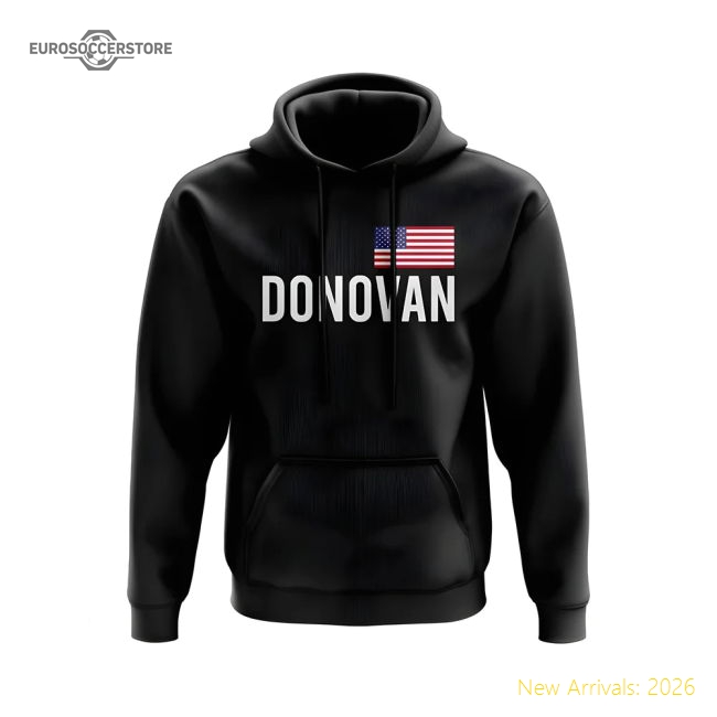 Landon Donovan Usmnt Name Hoody (black) - Official Design