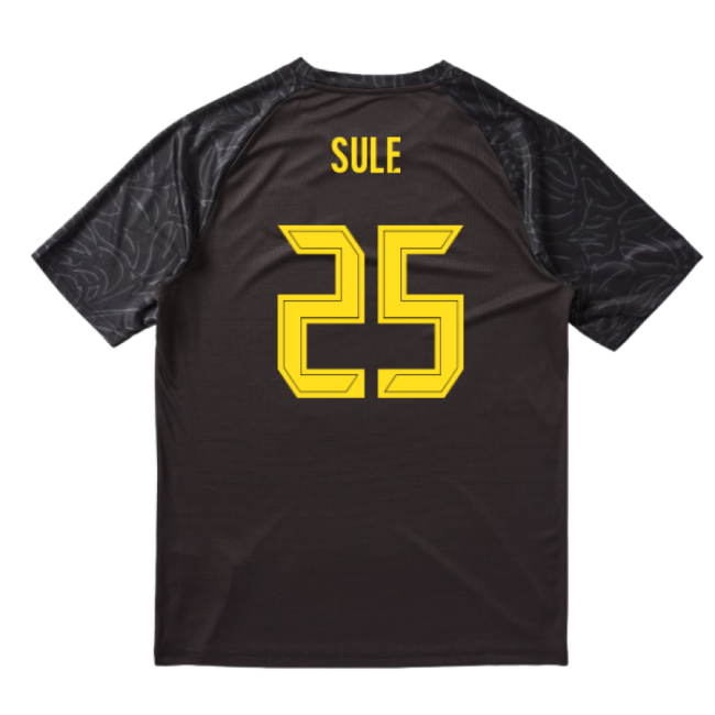 2025-2026 Borussia Dortmund Warm Up Jersey (Black) (Sule 25)