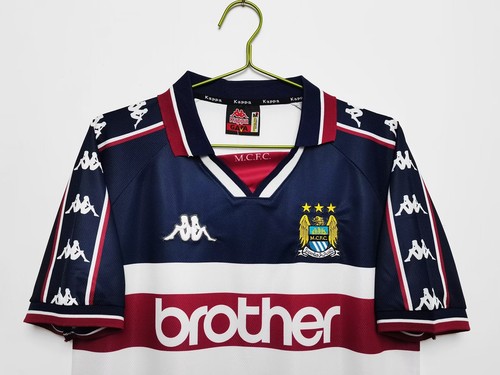 Official Manchester City (man City) 1997-1998 Visitante - Team Spirit