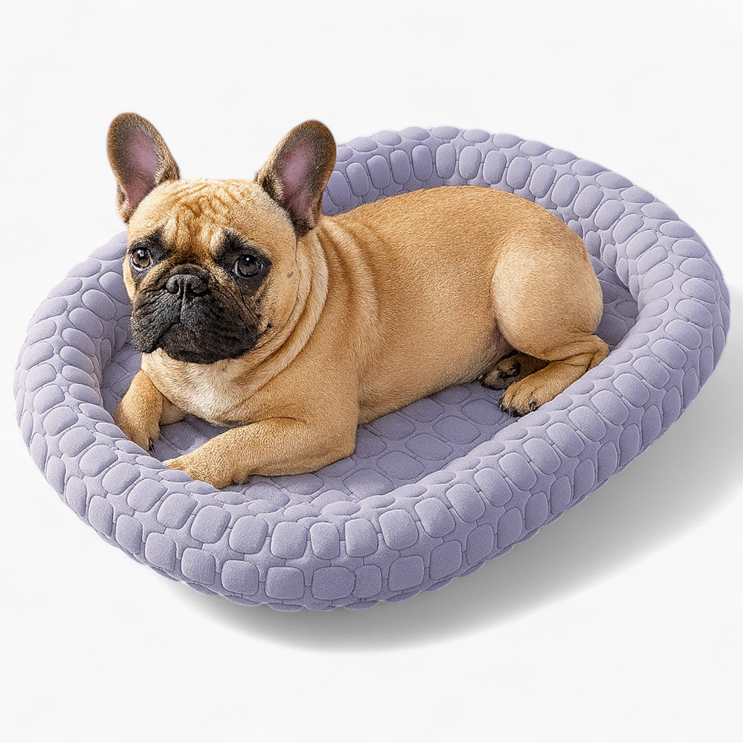 FrostiPad French Bulldog Summer Bed – Non-slip Ice Silk Orthopedic Mat
