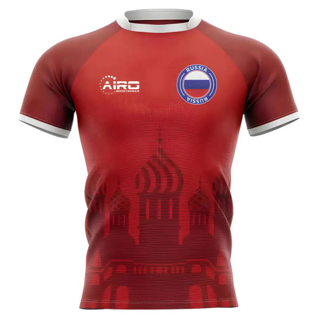 Football 2025-2026 Russia Home Concept Rugby Shirt Jersey