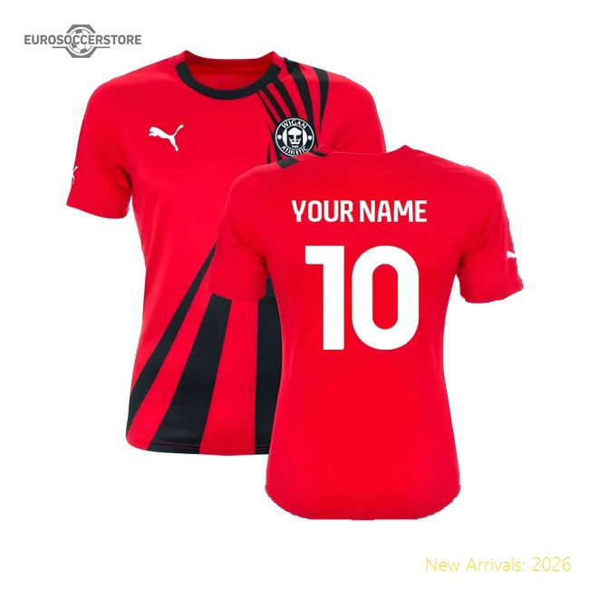 Authentic 2023-2024 Wigan Athletic Away Shirt (your Name) - Premium