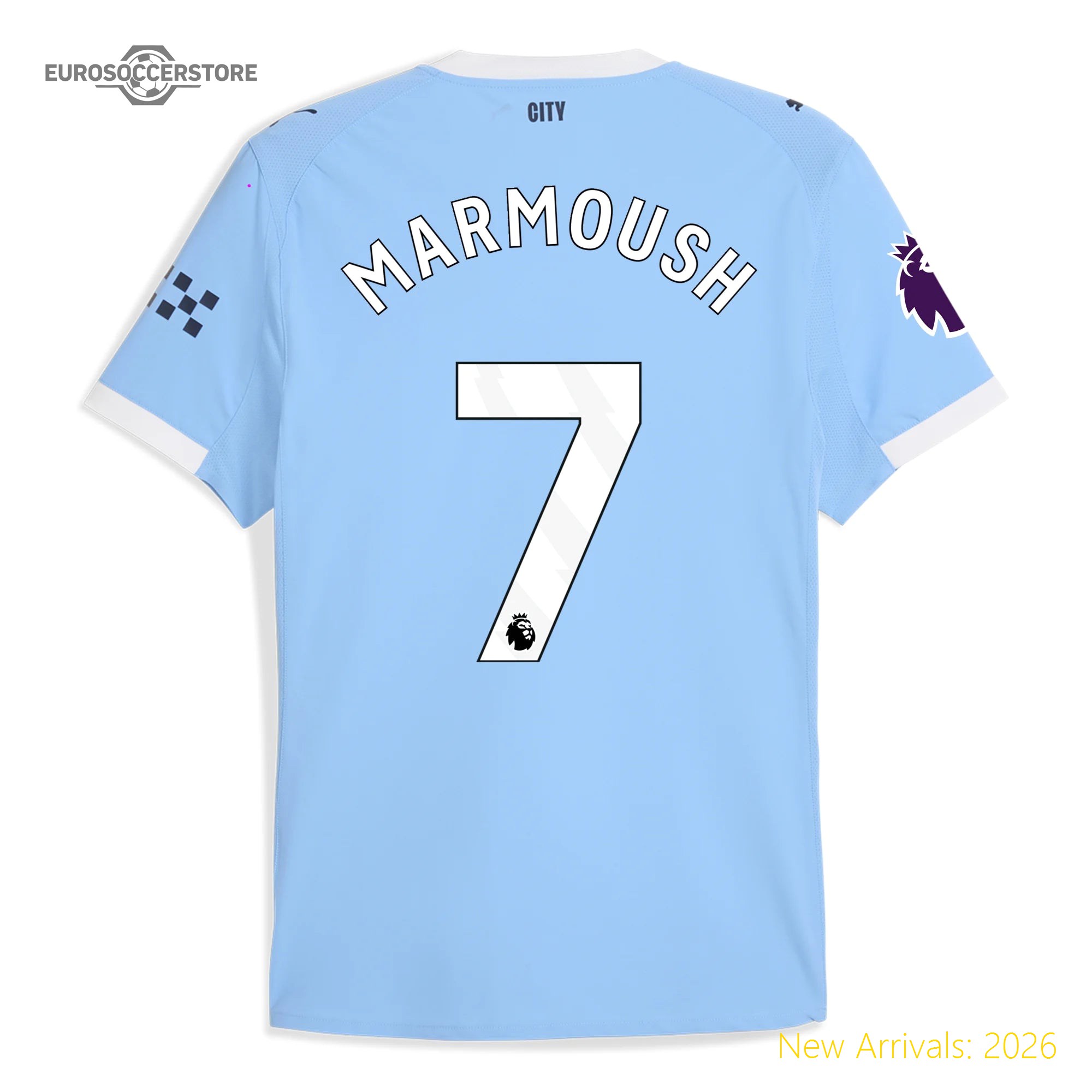 Trendy Men Authentic Mci Timeless Star Home Jersey 2023